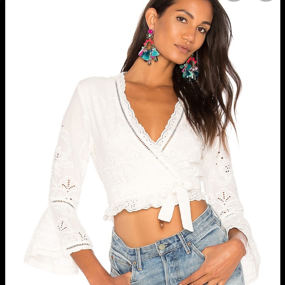 Damsel Lace Top in White
SPELL